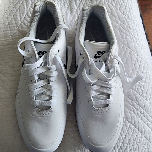 Nike Air Max 1 G Rare Golf white Gum black swoosh women size 9 - Picture 14 of 15